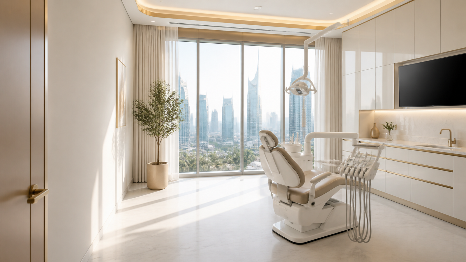 A refined Sahara Smiles treatment room